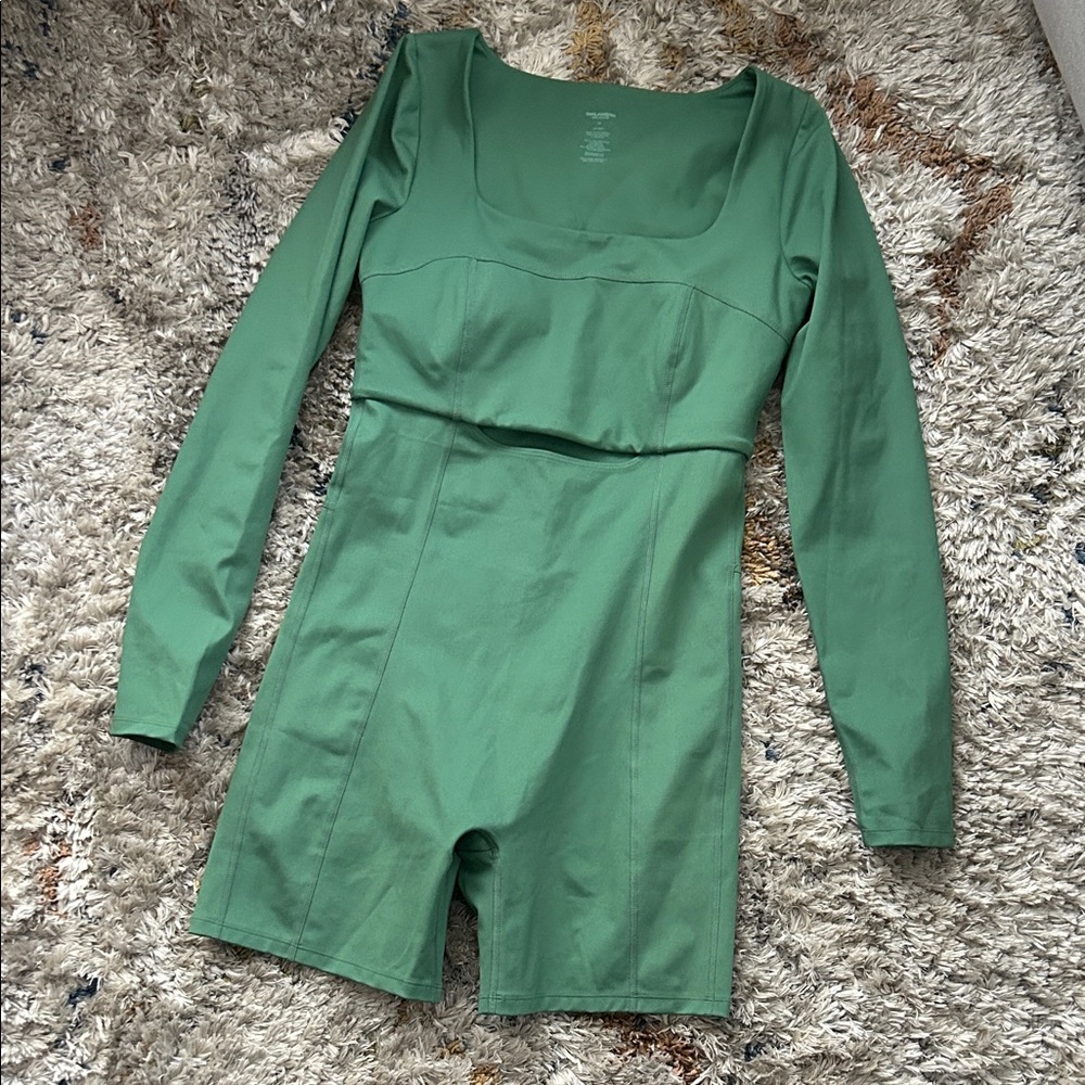 Girlfriend Collective cutout one piece